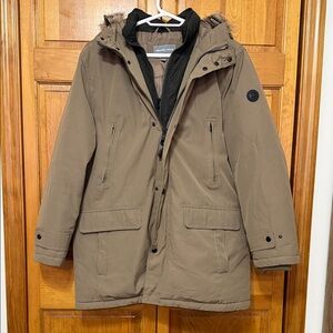 Michael Kors Men's Brown Puffer Jacket
